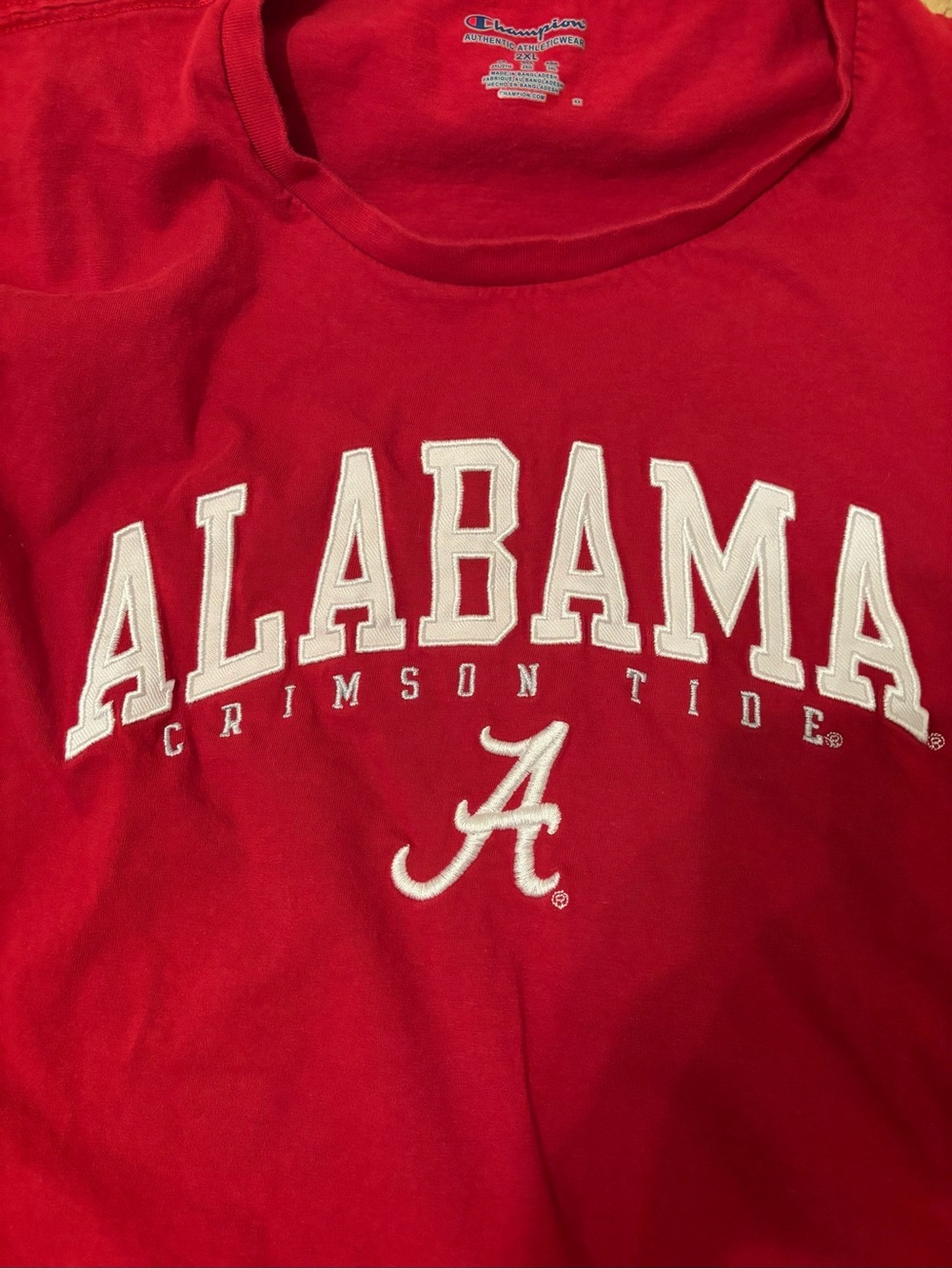 Champion Alabama Applique Tee Crimson Tide 2XL - Picture 2 of 5